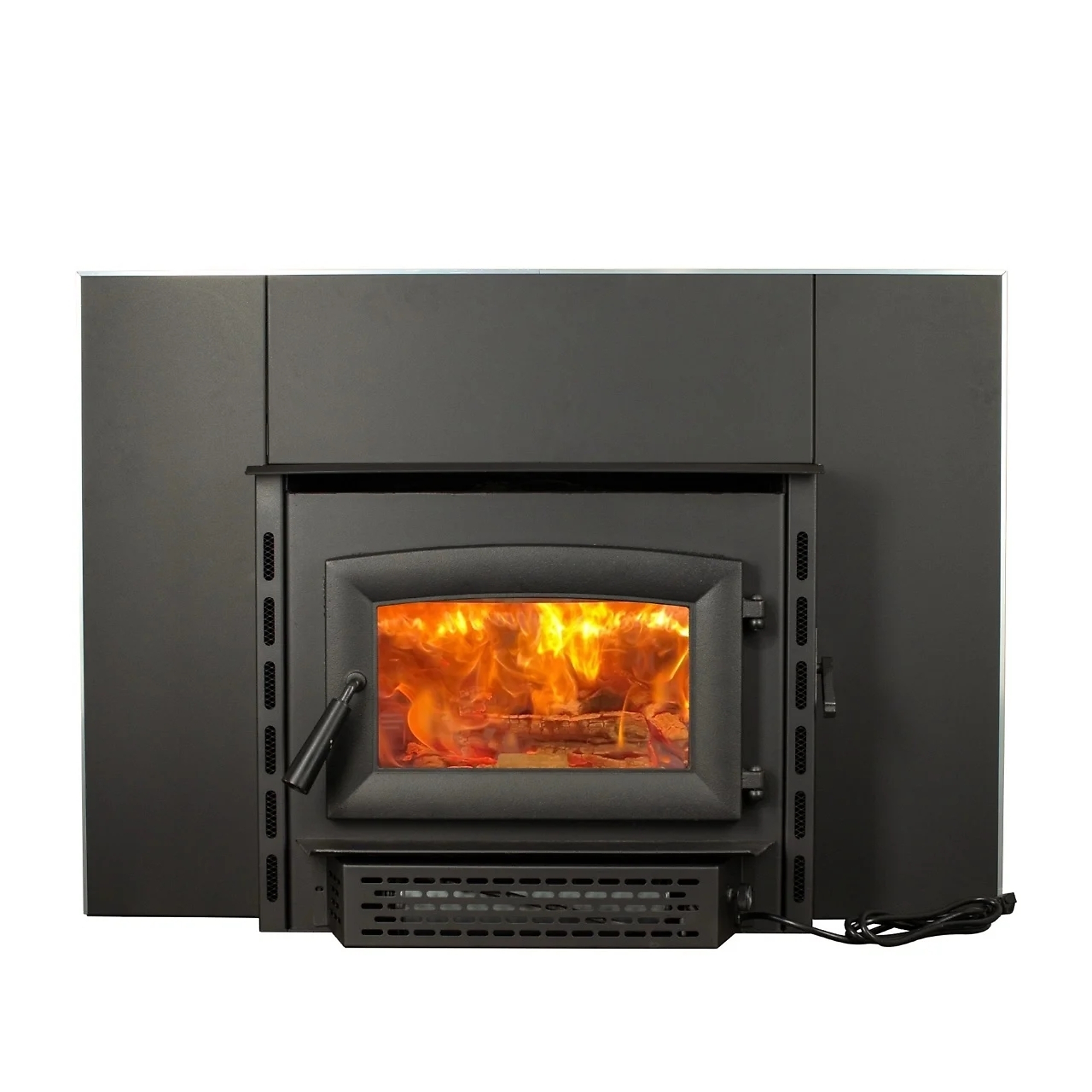 Ashley Hearth, Ashley 1200 Sq. Ft. Wood Insert, Heat Output 69000 Btu/hour, Heating Capability 1200 ft², Color Family Black, Model# AW1820E
